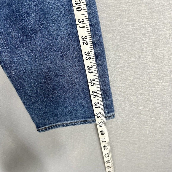 Adriano Goldschmied Jeans Size 32 Ex-Boyfriend Slouchy Slim Denim Stretch - Picture 8 of 12